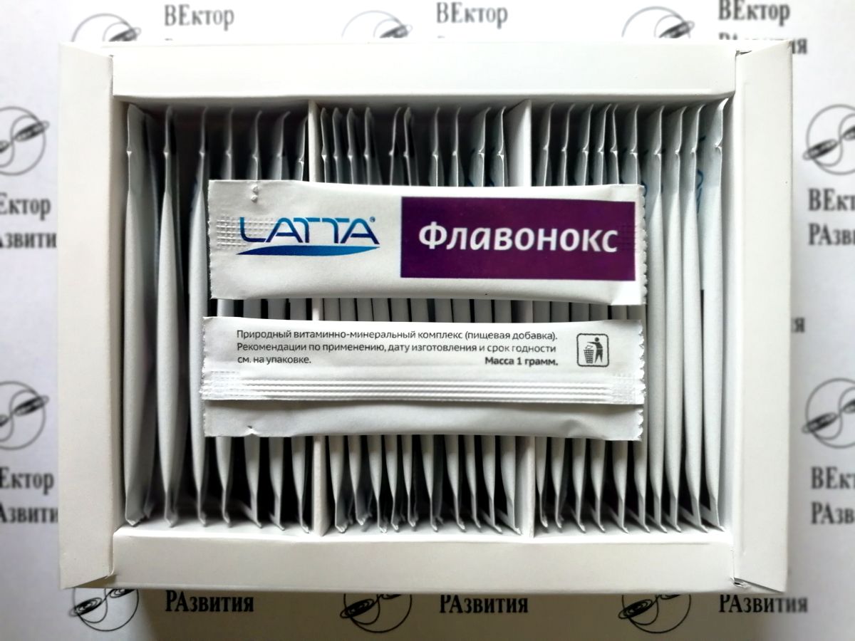 Латта-Био Adaptive Флавонокс. Содержимое упаковки.